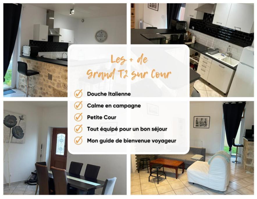 Appartamento Grand T2 Sur Cour Aufferville Esterno foto
